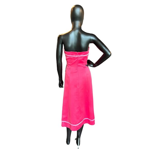 Pink on Pink Bill Levkoff Mid-Length Dress - Picture 3 of 5
